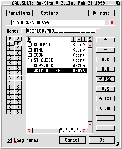 [<< Back to the fileselector page]